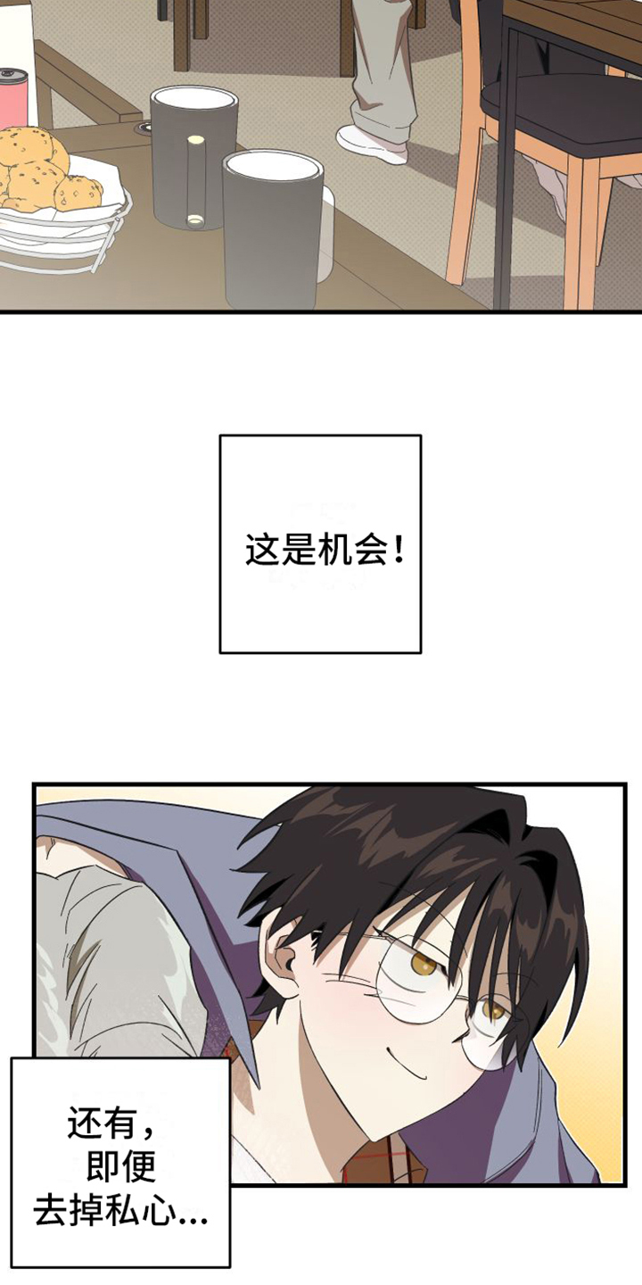 《镜框下的怜爱》漫画最新章节第2章：机会免费下拉式在线观看章节第【3】张图片