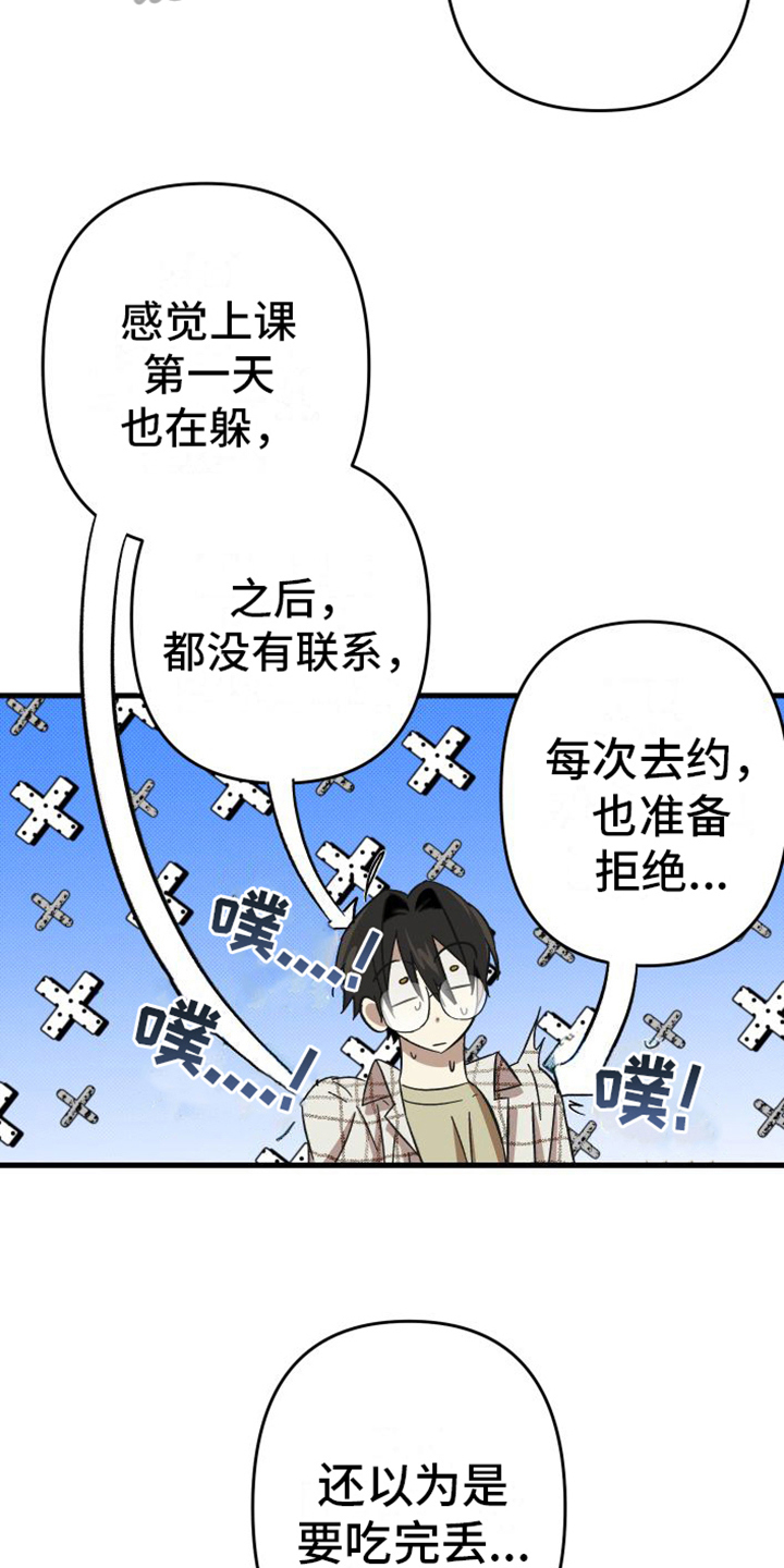 《镜框下的怜爱》漫画最新章节第7章：表白免费下拉式在线观看章节第【18】张图片