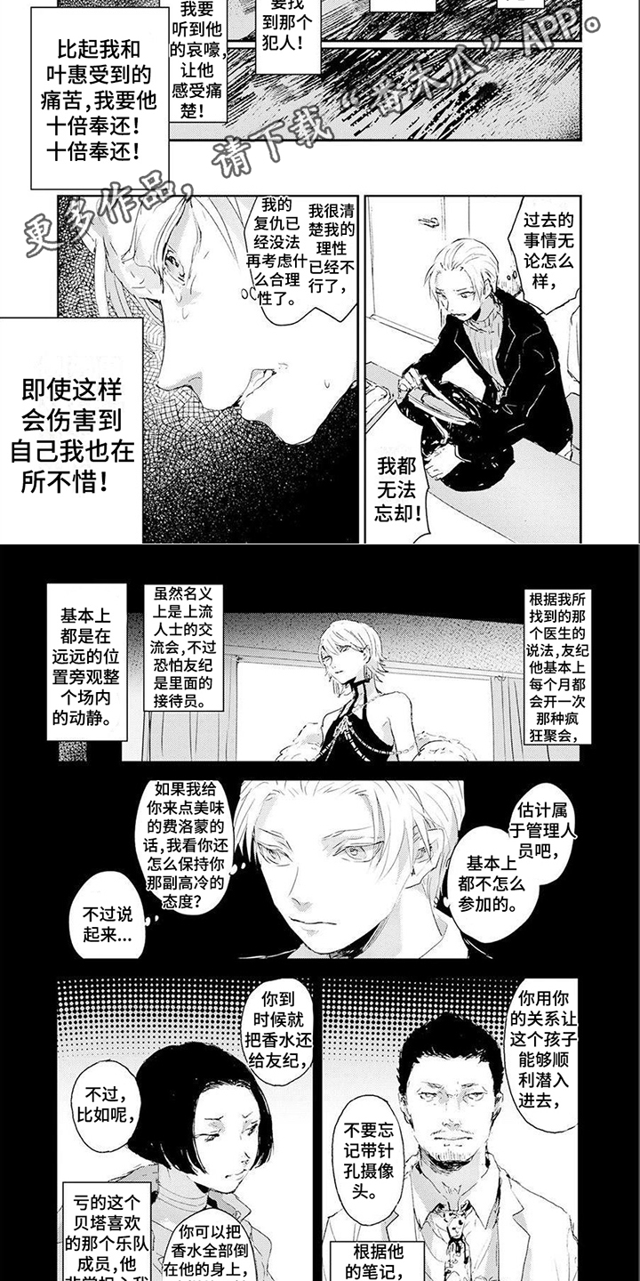 《遗失的费洛蒙》漫画最新章节第12章： 泼洒香水免费下拉式在线观看章节第【7】张图片