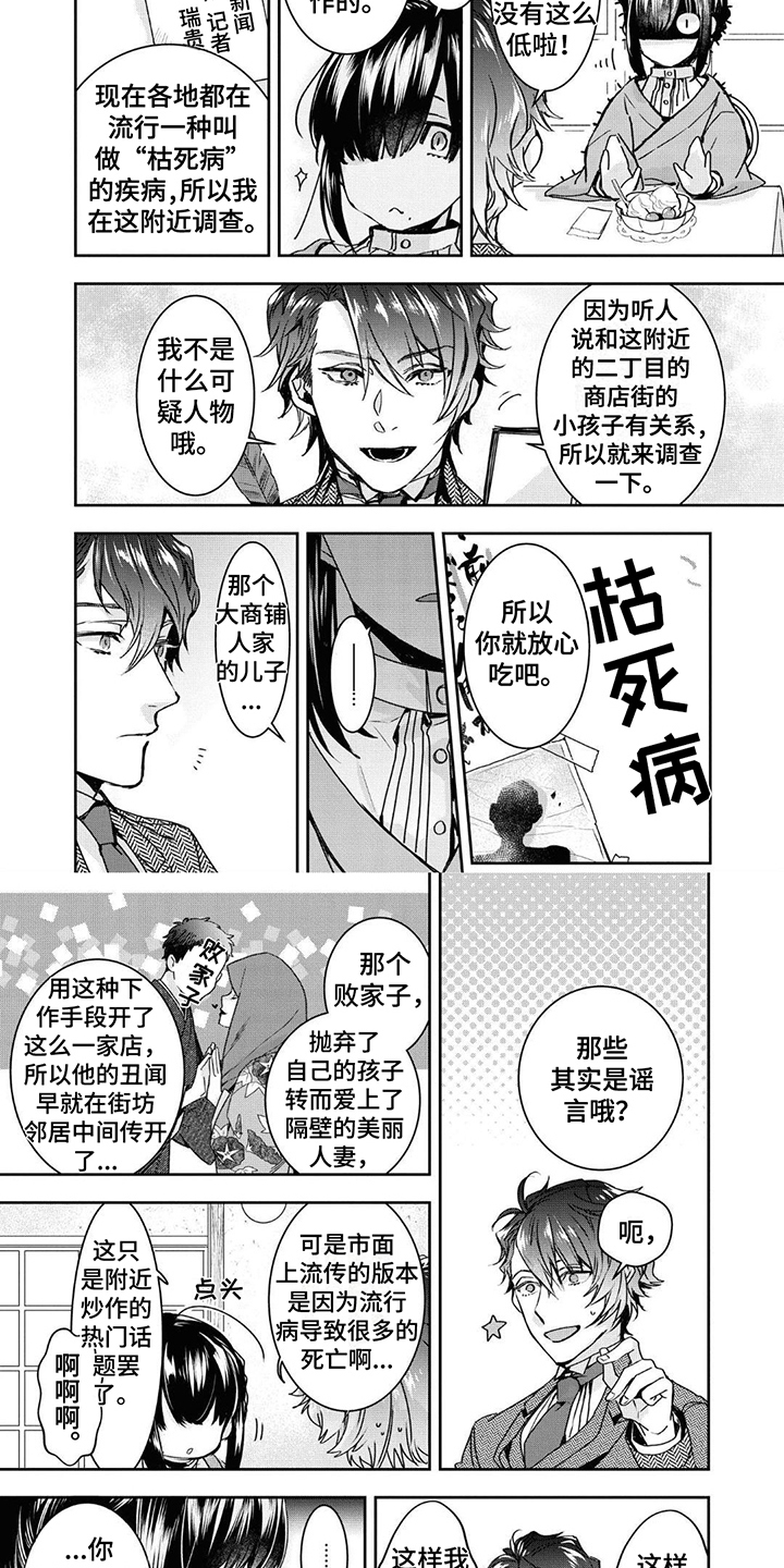 《白色花烛》漫画最新章节第2章：可疑免费下拉式在线观看章节第【2】张图片