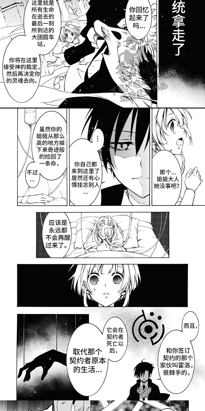 《葬列骑士》漫画最新章节第6章：契约免费下拉式在线观看章节第【4】张图片