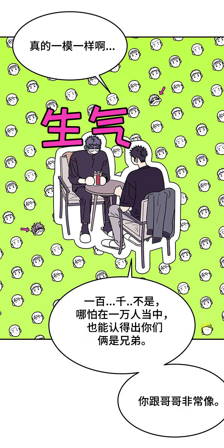 《玩世不恭》漫画最新章节第12章：一模一样免费下拉式在线观看章节第【6】张图片