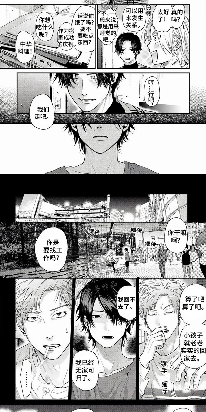 《无家可归的我》漫画最新章节第18章：生存免费下拉式在线观看章节第【5】张图片