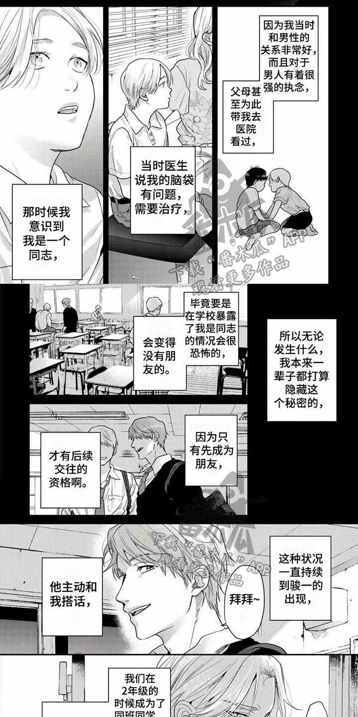 《无家可归的我》漫画最新章节第6章：笑容免费下拉式在线观看章节第【7】张图片