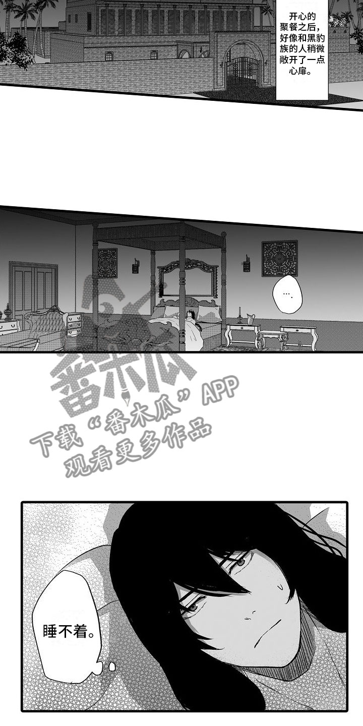 《异界野兽》漫画最新章节第19章：夜晚免费下拉式在线观看章节第【11】张图片