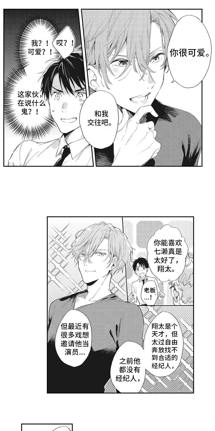 《一心一意对你好》漫画最新章节第2章：感兴趣免费下拉式在线观看章节第【9】张图片