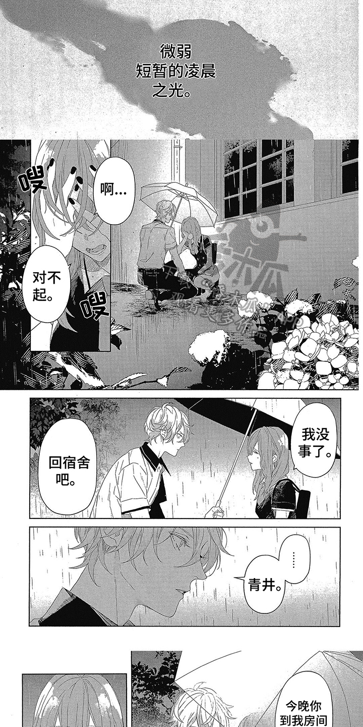 《蓝香》漫画最新章节第21章：凌晨的光免费下拉式在线观看章节第【2】张图片