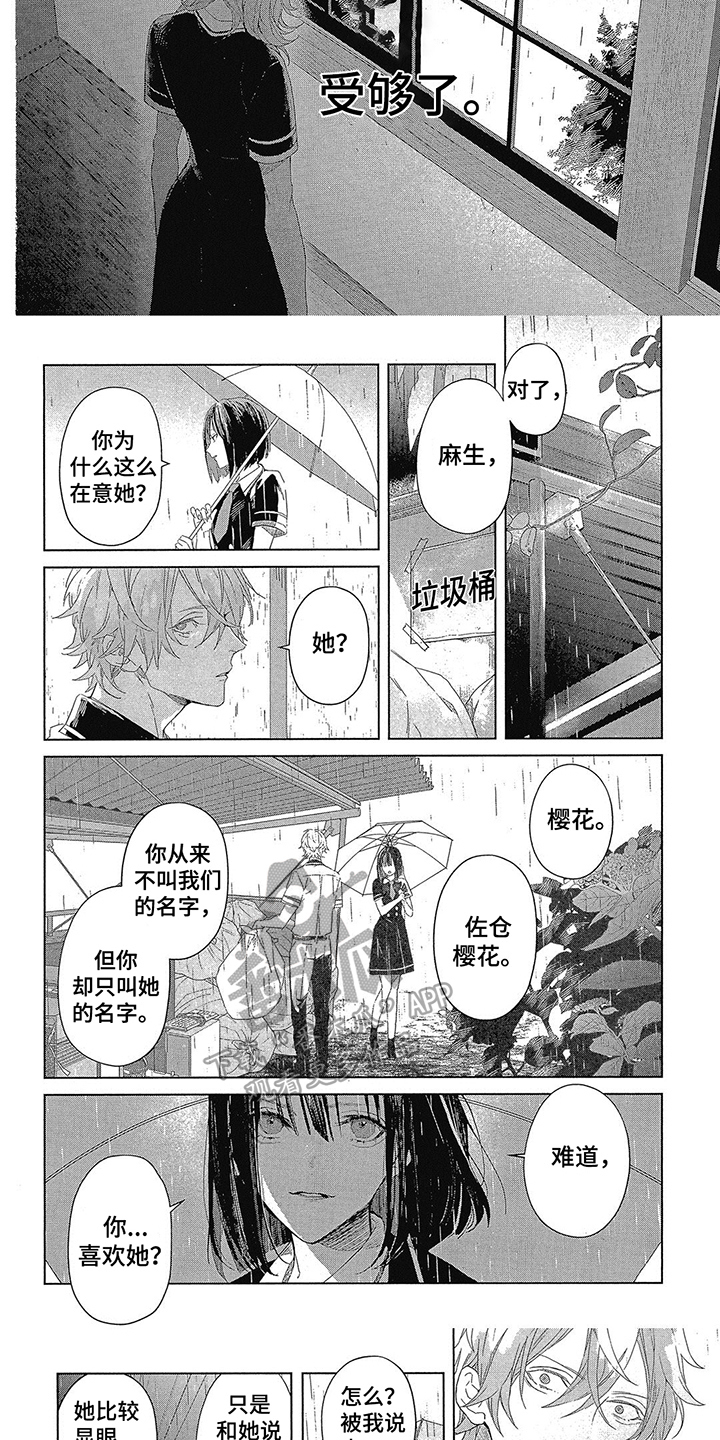 《蓝香》漫画最新章节第6章：无法摆脱免费下拉式在线观看章节第【2】张图片