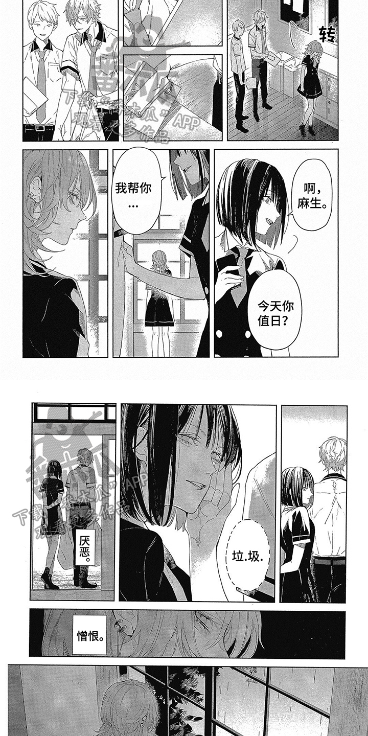 《蓝香》漫画最新章节第6章：无法摆脱免费下拉式在线观看章节第【3】张图片