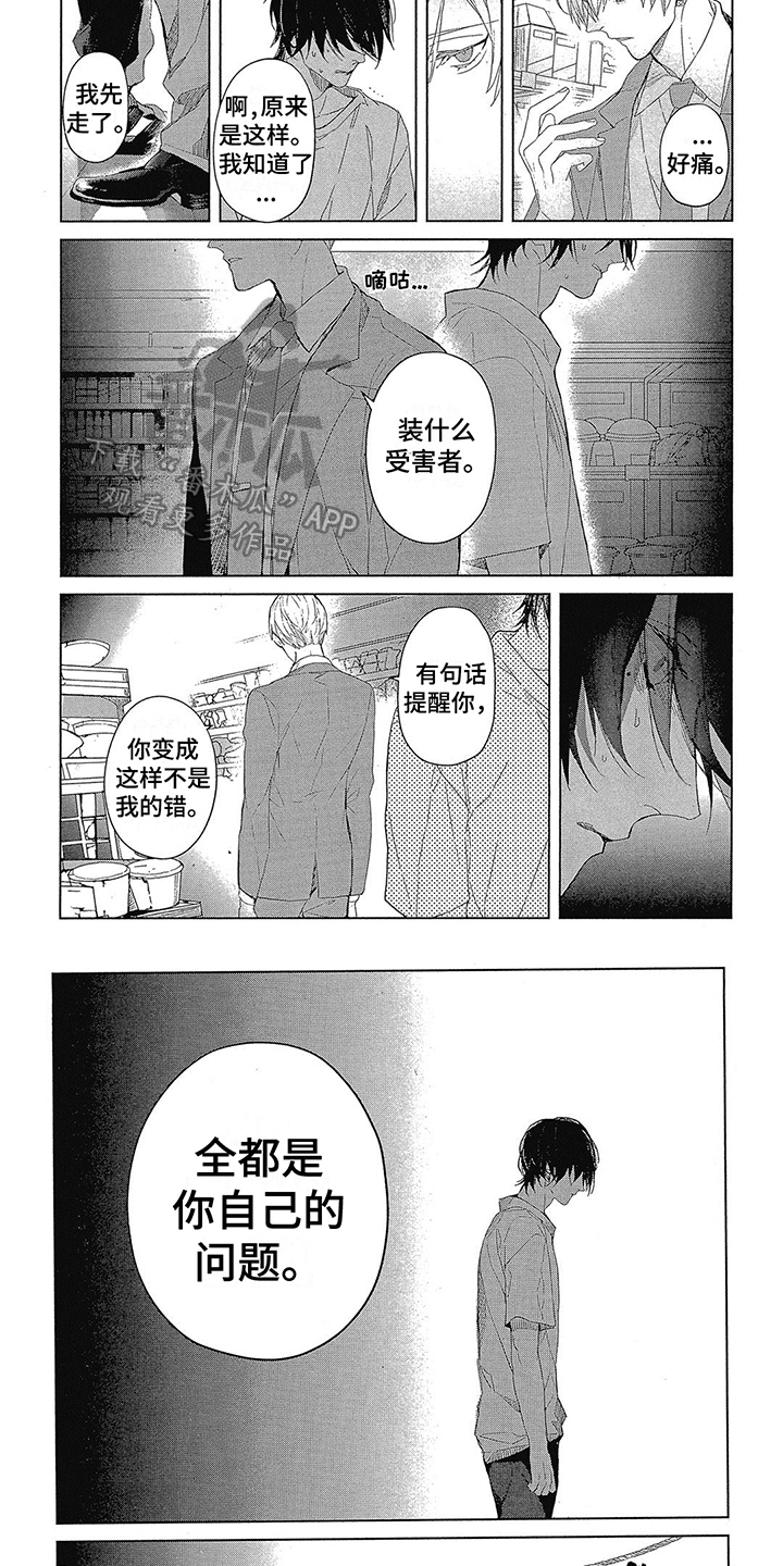 《蓝香》漫画最新章节第4章：人渣免费下拉式在线观看章节第【2】张图片