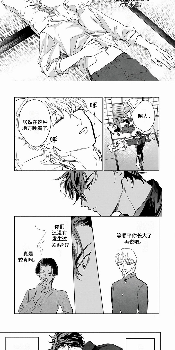 《同居兄弟》漫画最新章节第6章：较真免费下拉式在线观看章节第【3】张图片