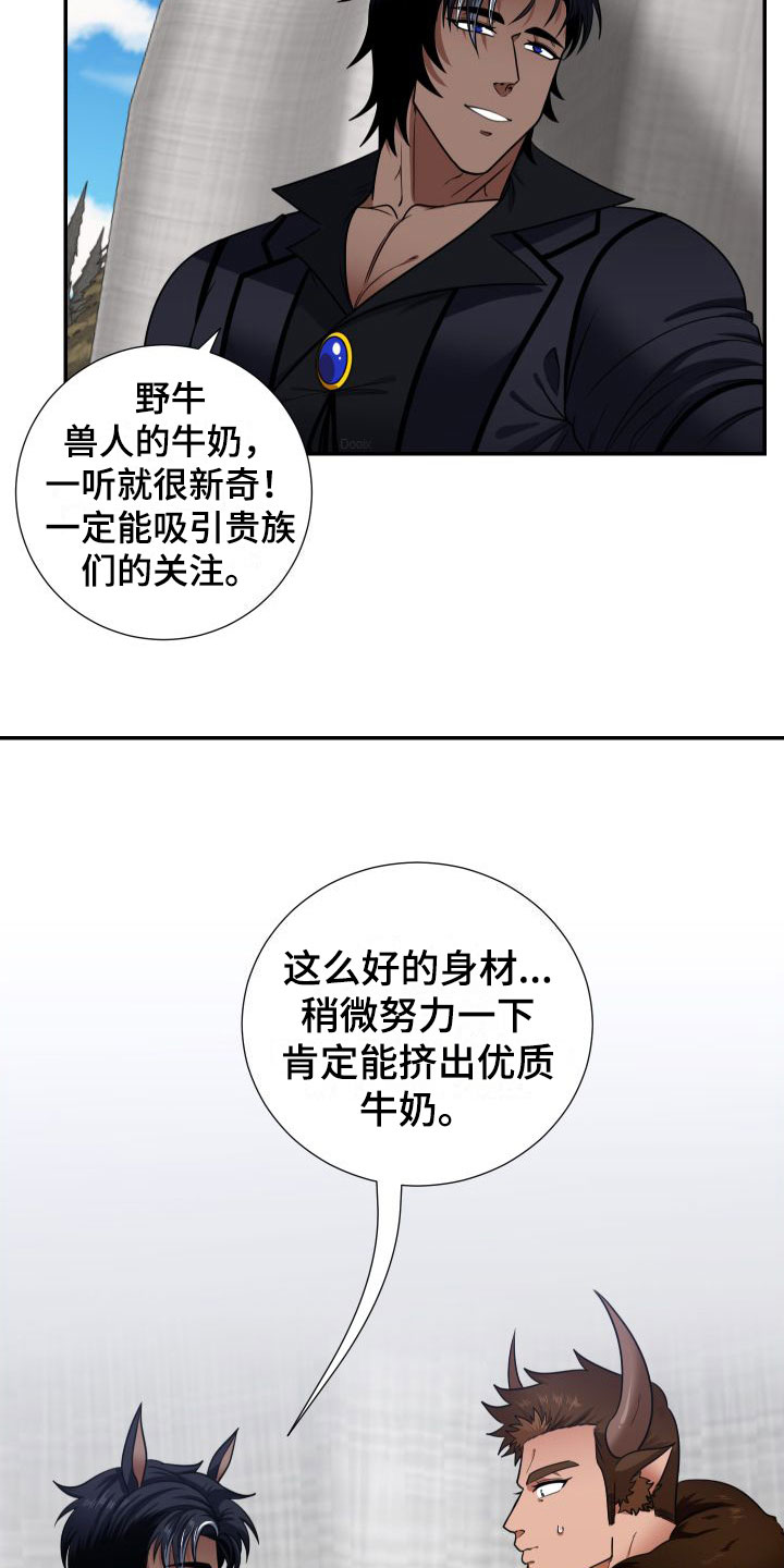 《美味牛奶》漫画最新章节第2章：兽人牛奶免费下拉式在线观看章节第【2】张图片