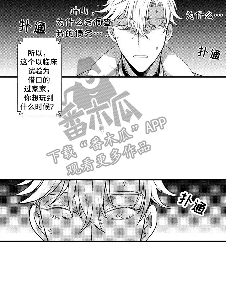 《欧米伽实验》漫画最新章节第24章：偷听免费下拉式在线观看章节第【1】张图片