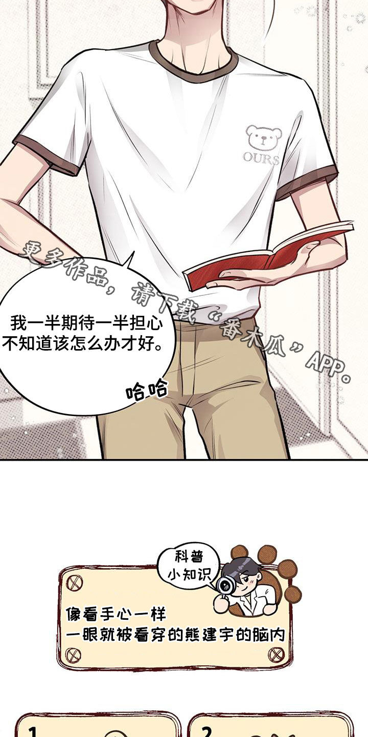 《蜂蜜熊》漫画最新章节第29章：恋爱秘籍免费下拉式在线观看章节第【2】张图片