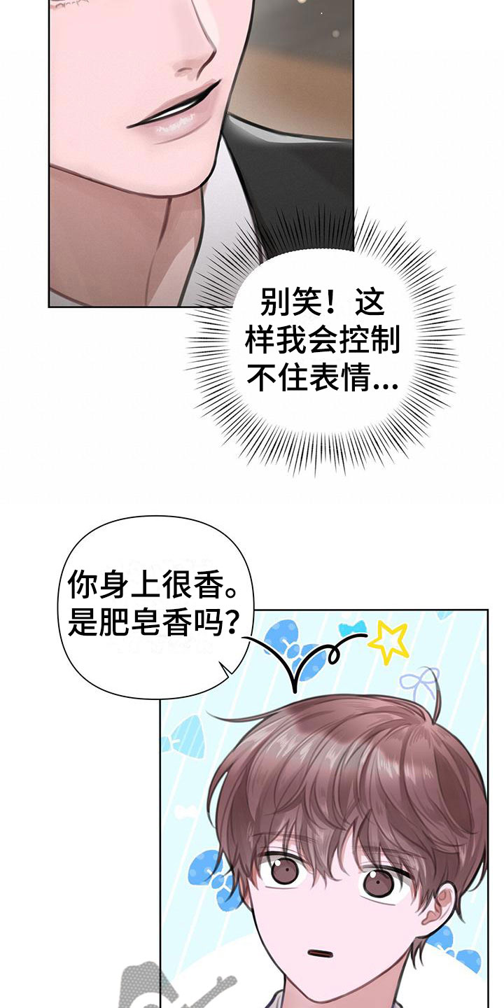 《霸总的秘密教学》漫画最新章节第8章：初吻免费下拉式在线观看章节第【19】张图片