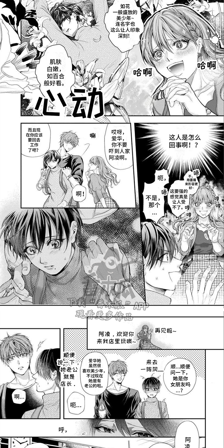 《潘多拉的告白》漫画最新章节第5章：花痴免费下拉式在线观看章节第【3】张图片