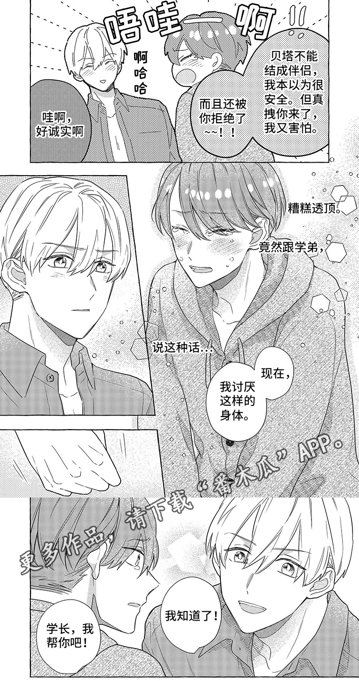 《自我管教》漫画最新章节第5章：烦恼免费下拉式在线观看章节第【1】张图片