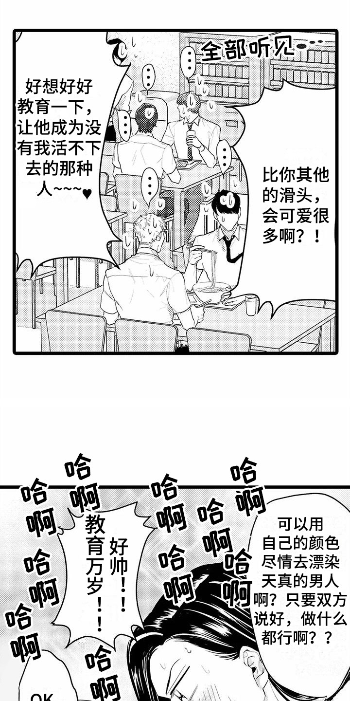 《疯狂的前辈》漫画最新章节第13章：建议免费下拉式在线观看章节第【9】张图片