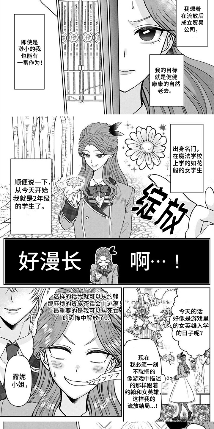 《反派千金》漫画最新章节第1章：恶役千金免费下拉式在线观看章节第【3】张图片