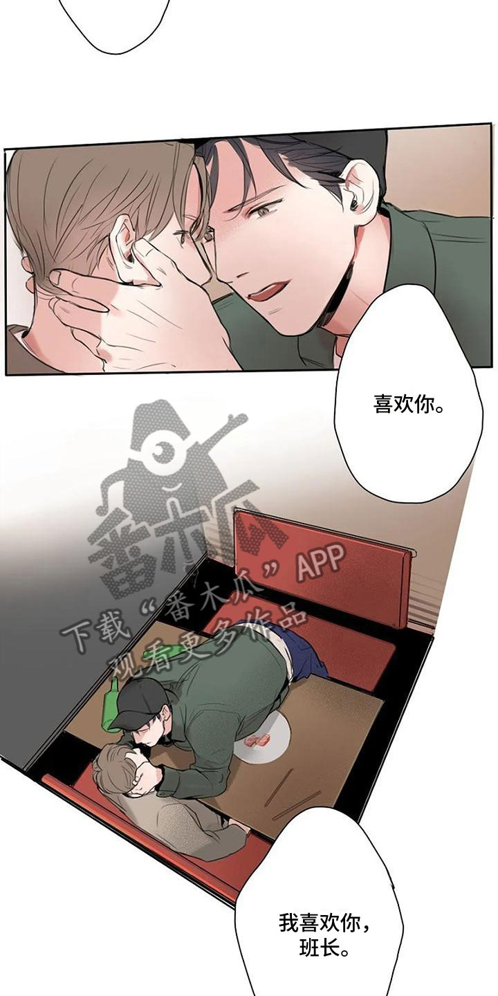 《即将再会》漫画最新章节第9章：喜欢你免费下拉式在线观看章节第【12】张图片