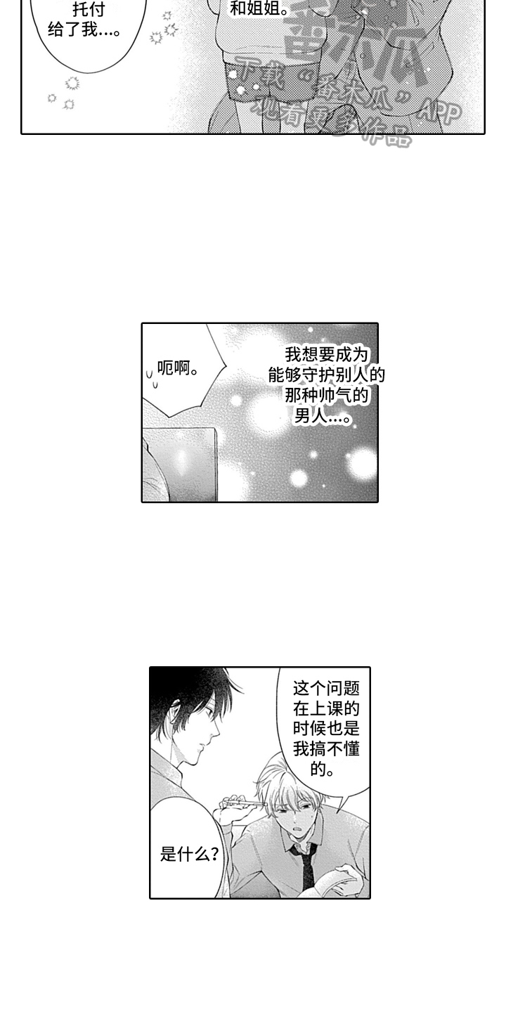 《想和你相爱》漫画最新章节第11章：一直看着你免费下拉式在线观看章节第【2】张图片