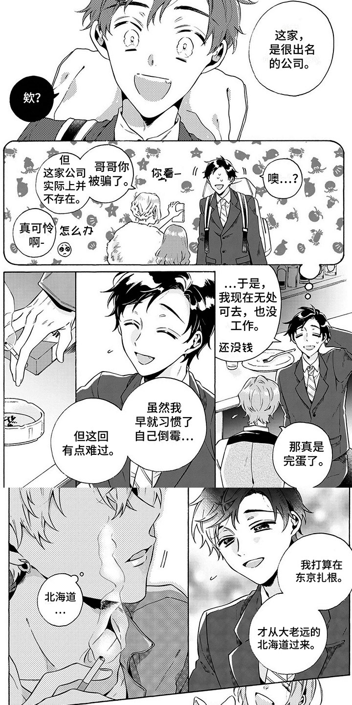 《爱上我的宠物》漫画最新章节第1章：住我家吧免费下拉式在线观看章节第【2】张图片