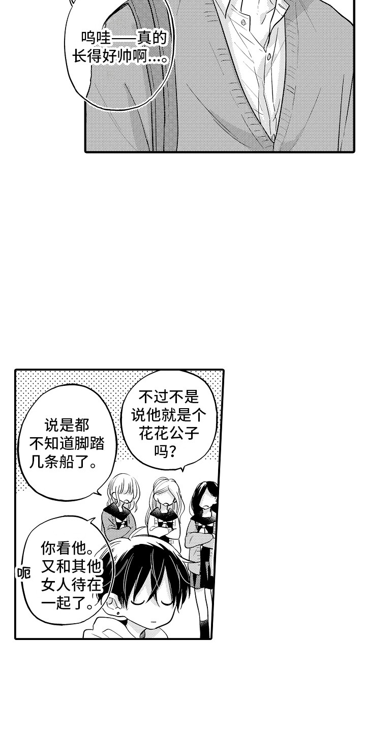 《我讨厌的前辈》漫画最新章节第1章：受欢迎免费下拉式在线观看章节第【6】张图片