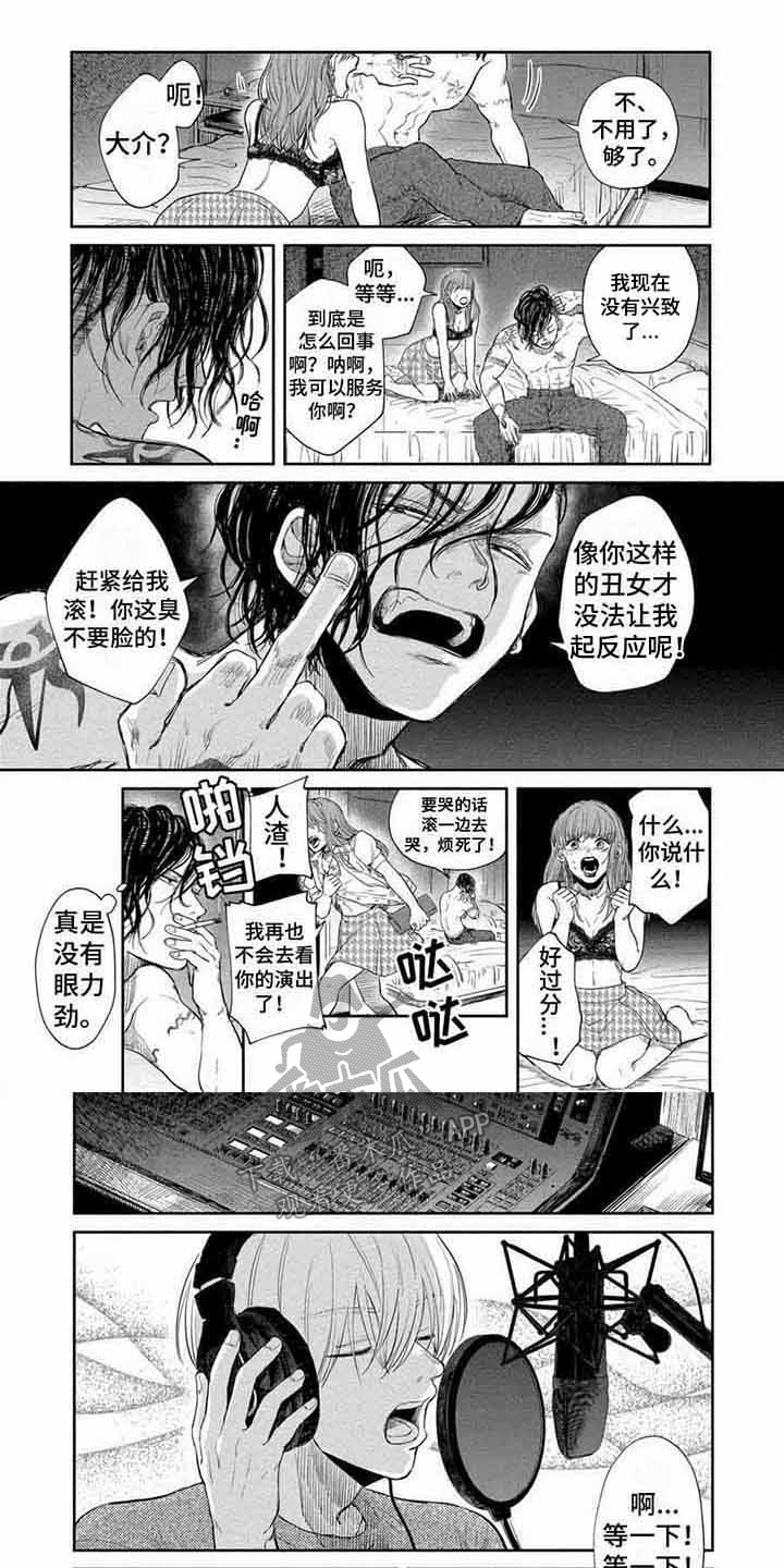 《偶像狂粉》漫画最新章节第8章：舞曲 免费下拉式在线观看章节第【2】张图片