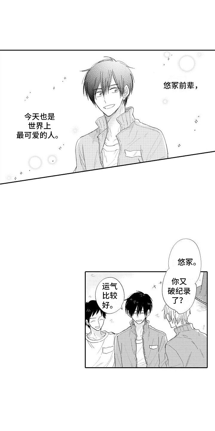 《前辈的追随者》漫画最新章节第1章： 初次相遇免费下拉式在线观看章节第【17】张图片