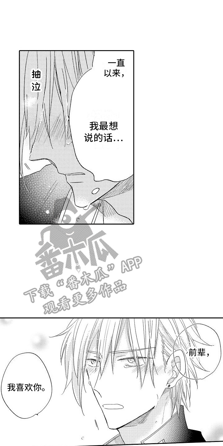 《前辈的追随者》漫画最新章节第17章：想说的话免费下拉式在线观看章节第【4】张图片