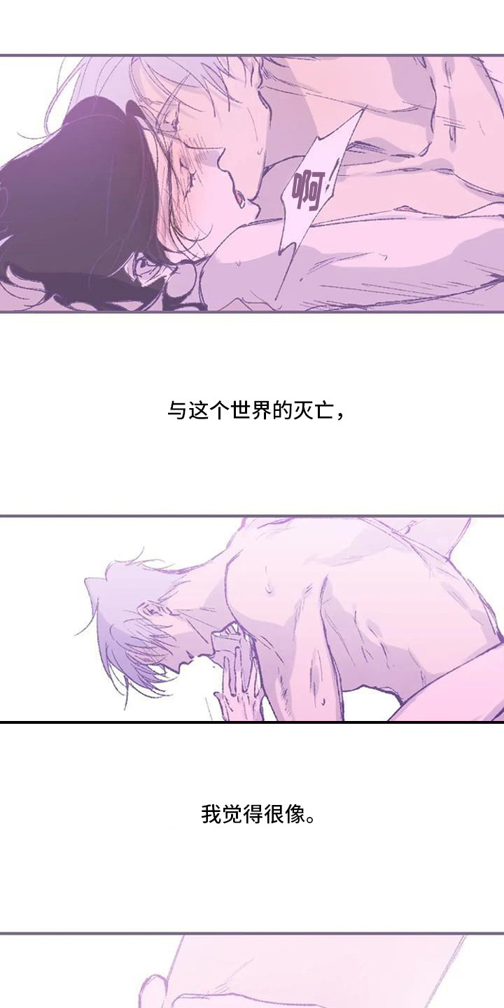 《末日旅伴》漫画最新章节第11章：很美丽 免费下拉式在线观看章节第【14】张图片