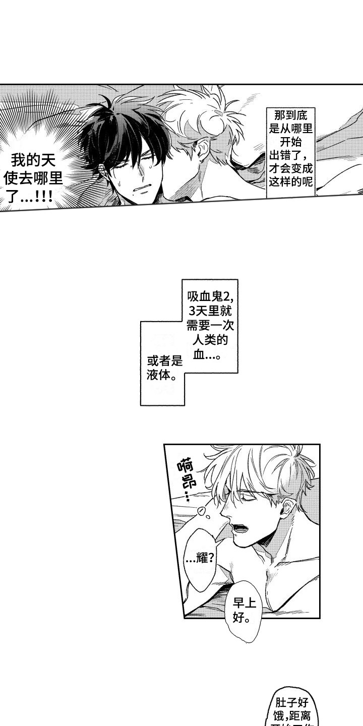 《白金之血》漫画最新章节第2章：逃开免费下拉式在线观看章节第【14】张图片