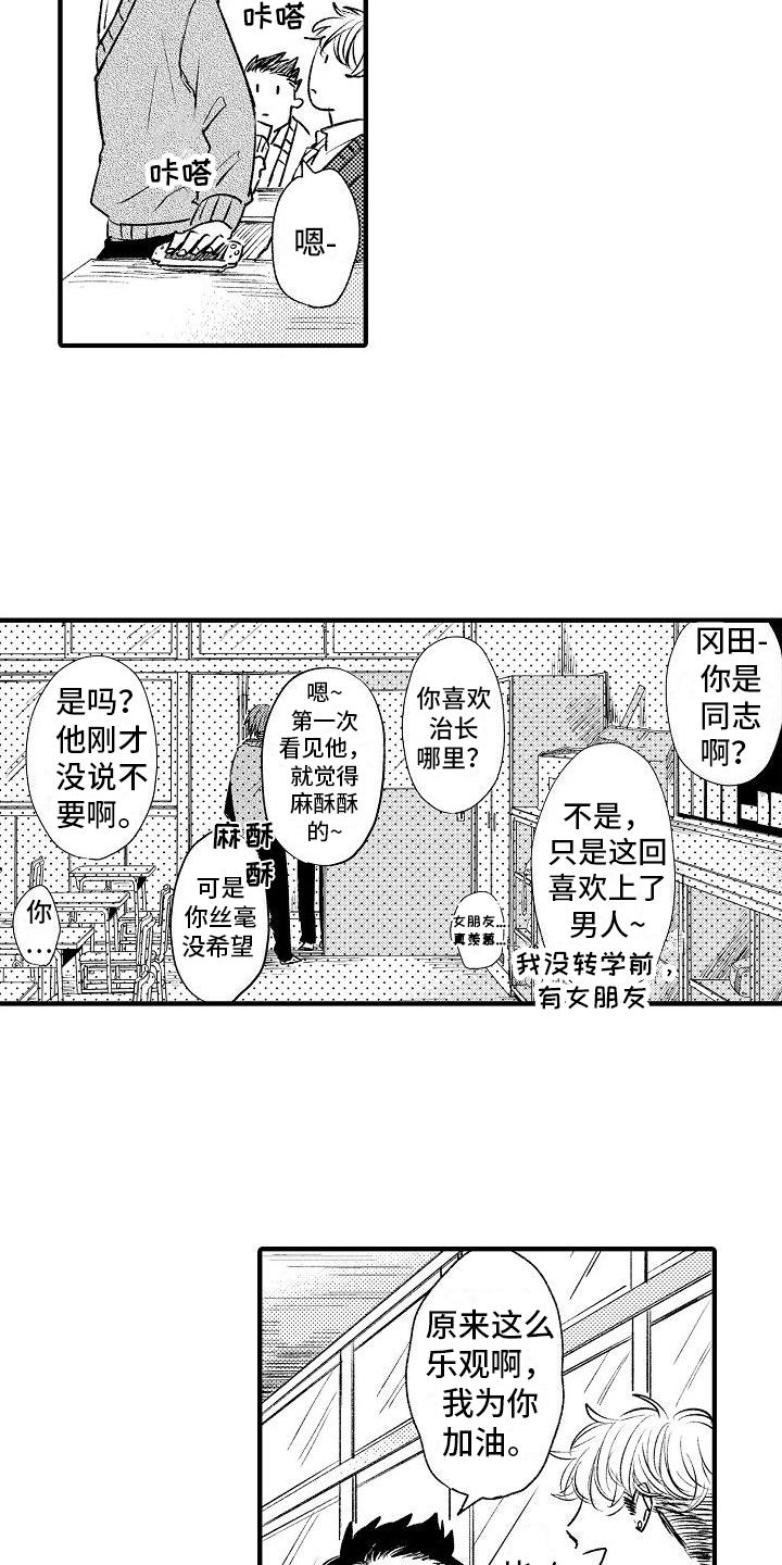 《讨厌的爱人》漫画最新章节第1章：转校生免费下拉式在线观看章节第【6】张图片