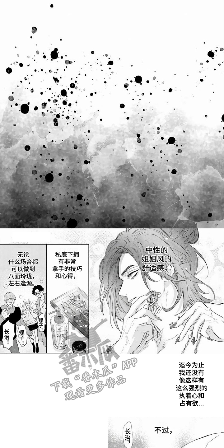 《男友美学》漫画最新章节第13章：真实印记免费下拉式在线观看章节第【8】张图片