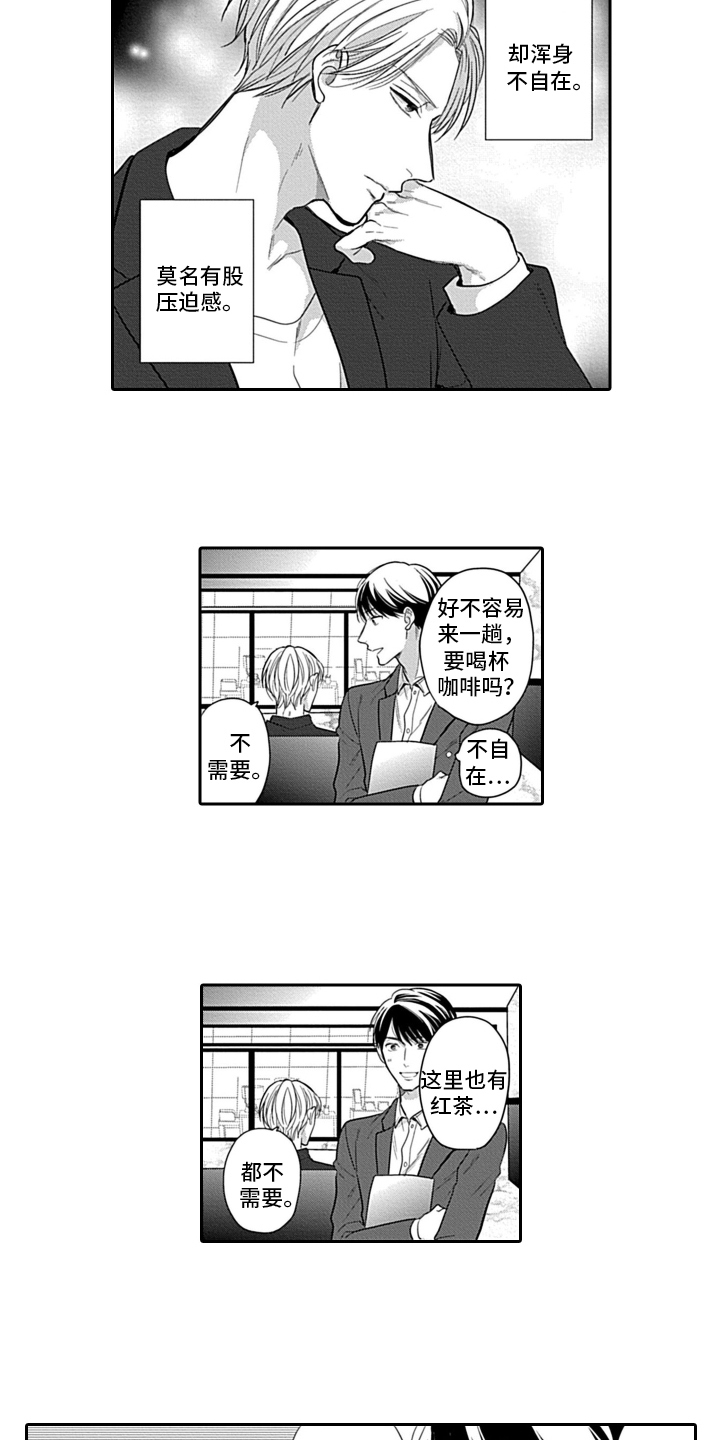 《我的经纪人》漫画最新章节第2章：不自在免费下拉式在线观看章节第【2】张图片