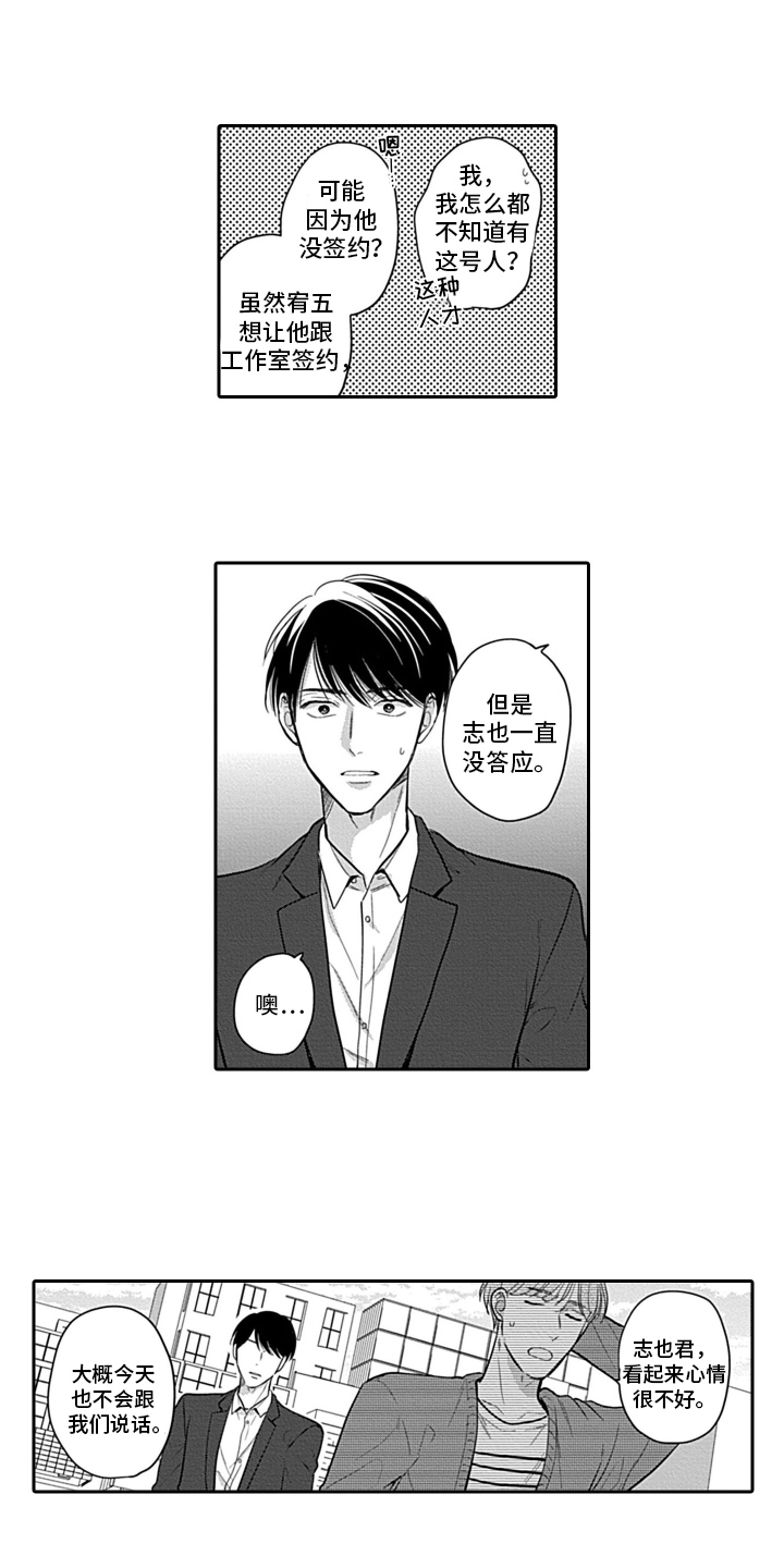 《我的经纪人》漫画最新章节第2章：不自在免费下拉式在线观看章节第【10】张图片