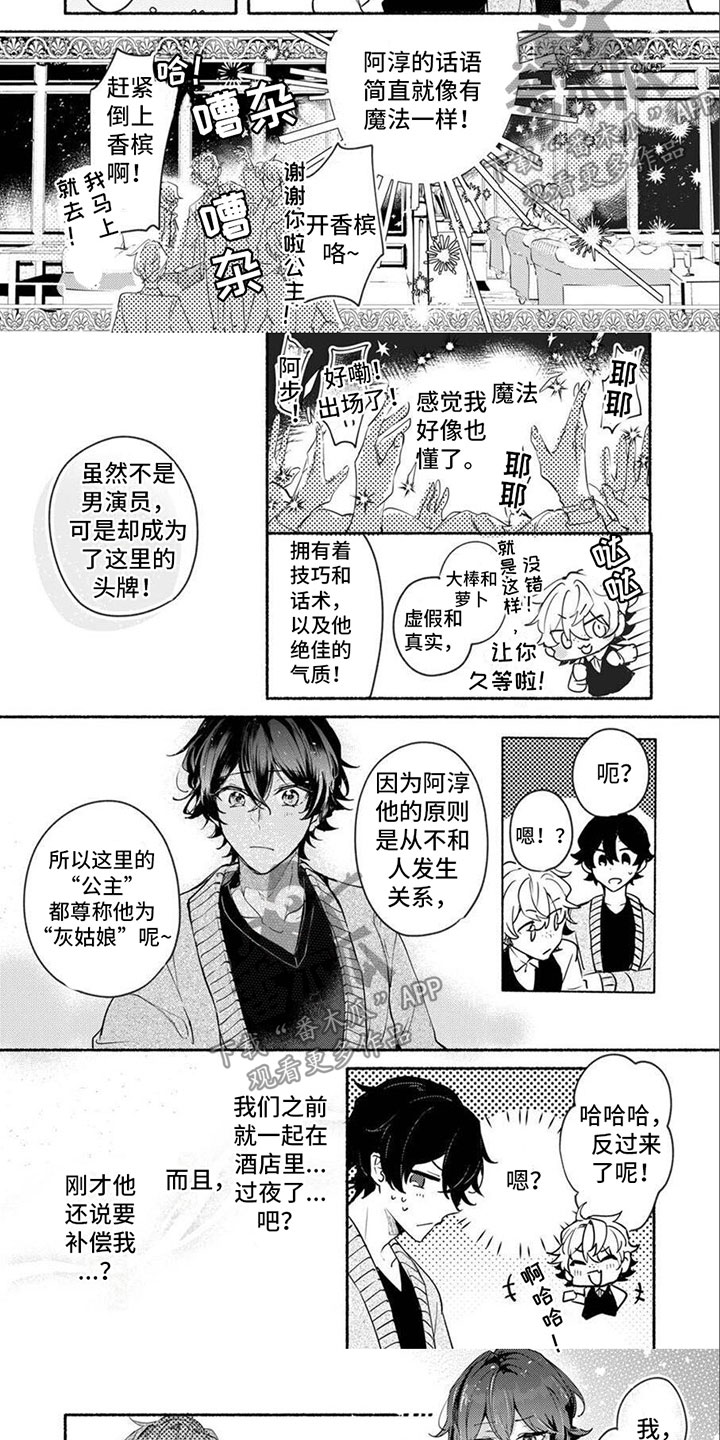 《诱惑演习》漫画最新章节第6章：灰姑娘免费下拉式在线观看章节第【2】张图片