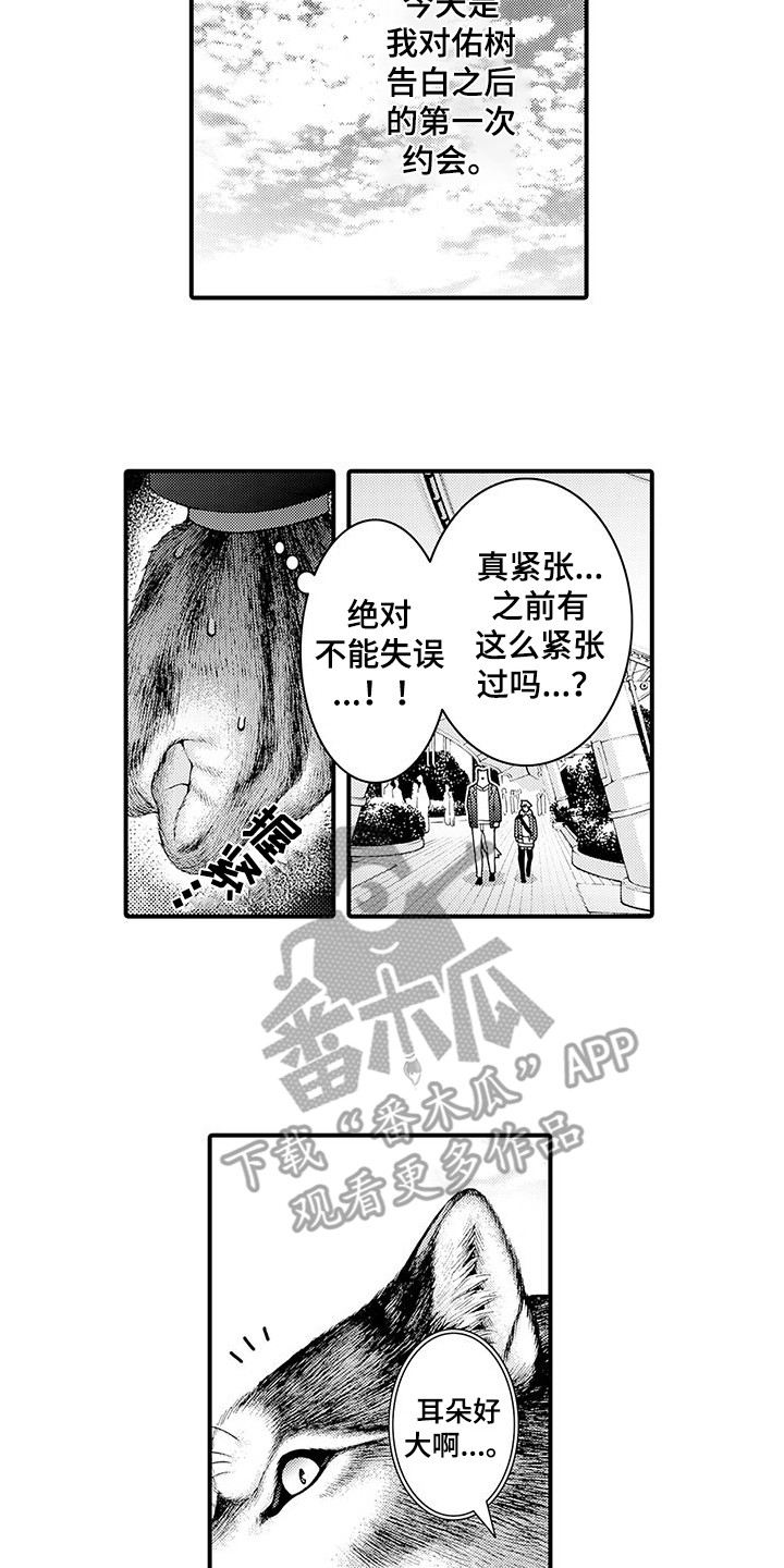 《毛绒绒男友》漫画最新章节第12章：约会免费下拉式在线观看章节第【4】张图片