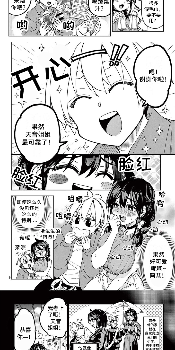 《害羞的漫画家》漫画最新章节第1章：梦想免费下拉式在线观看章节第【5】张图片