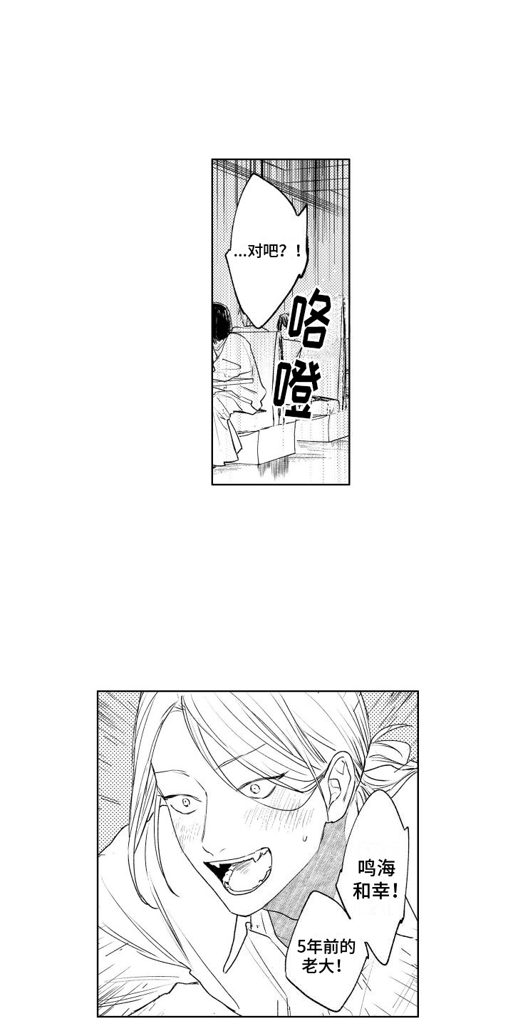 《老大总想扑倒我》漫画最新章节第1章：不良的传统免费下拉式在线观看章节第【2】张图片