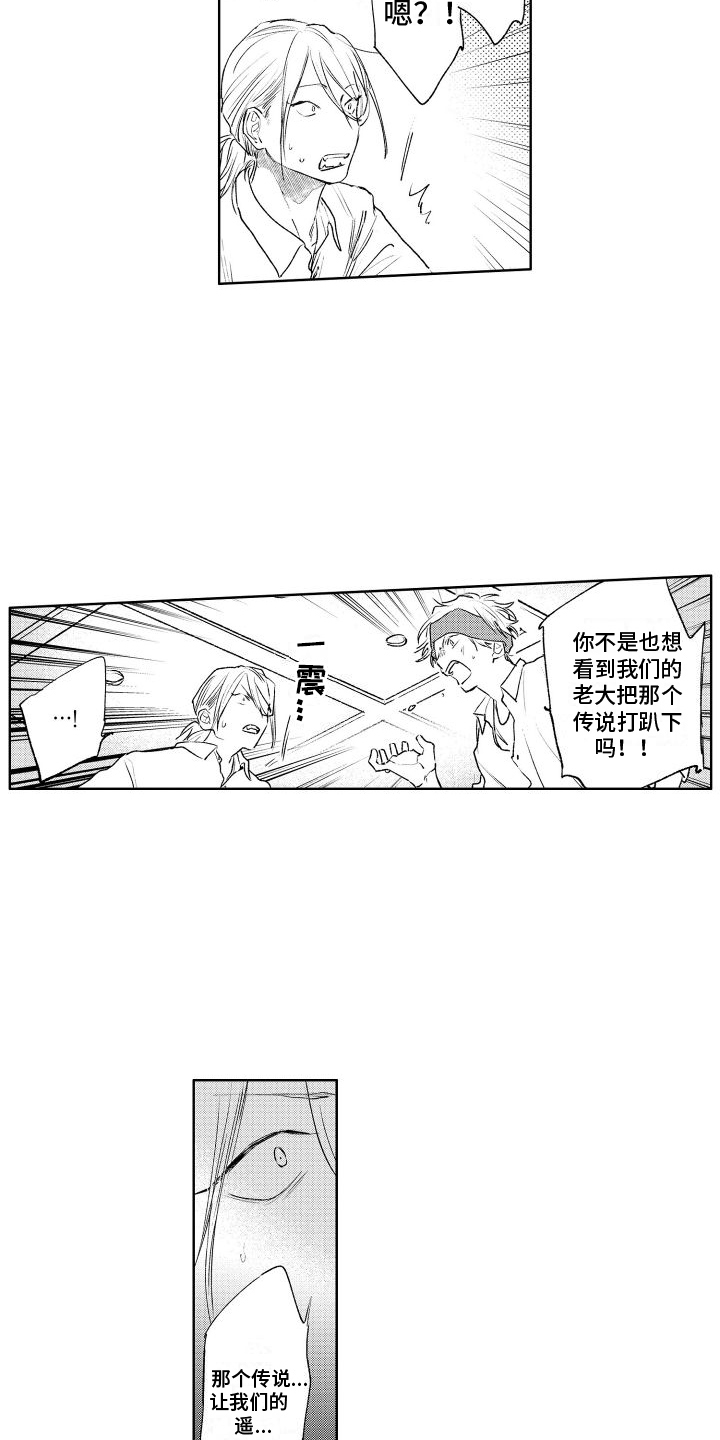 《老大总想扑倒我》漫画最新章节第2章：拒绝免费下拉式在线观看章节第【11】张图片