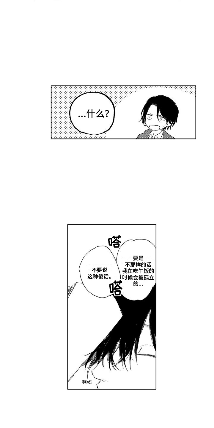 《老大总想扑倒我》漫画最新章节第2章：拒绝免费下拉式在线观看章节第【2】张图片