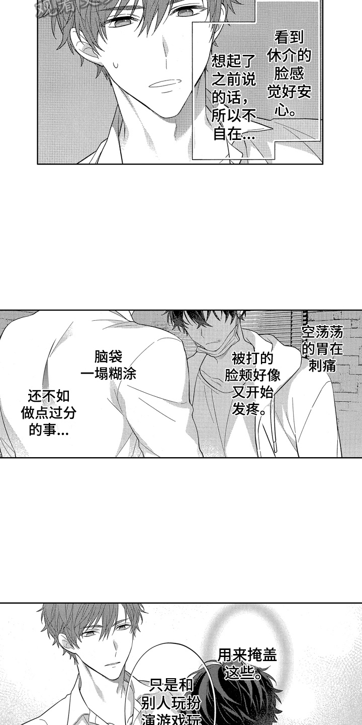 《温柔安慰》漫画最新章节第13章：伤口免费下拉式在线观看章节第【6】张图片