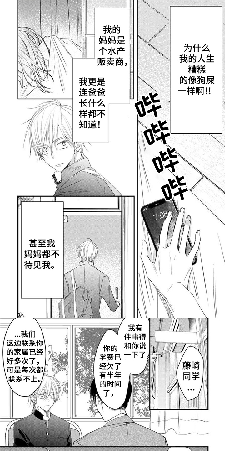 《以己抵债》漫画最新章节第1章：讨债免费下拉式在线观看章节第【8】张图片