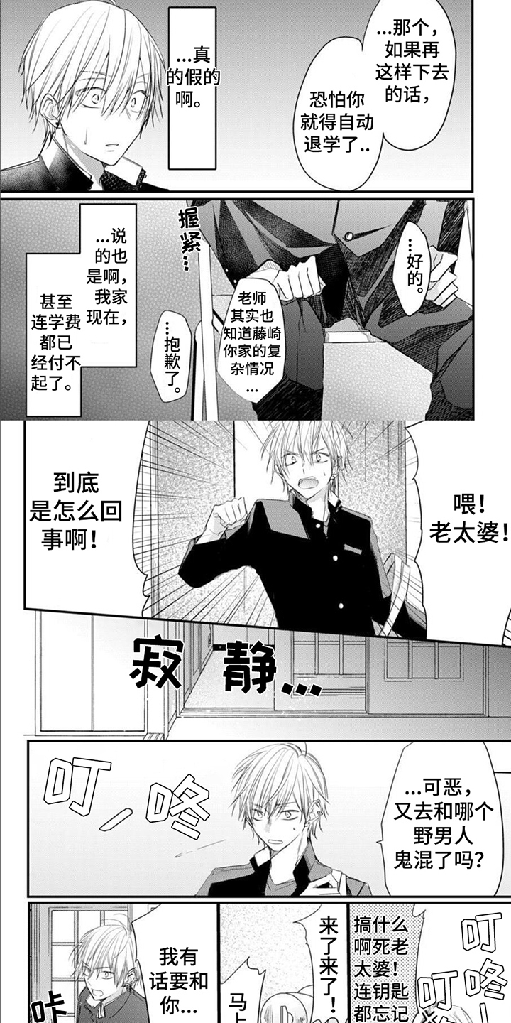 《以己抵债》漫画最新章节第1章：讨债免费下拉式在线观看章节第【7】张图片