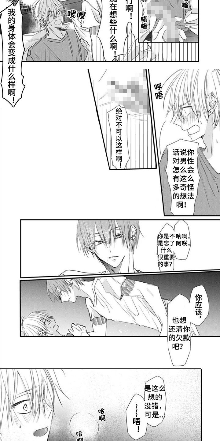 《以己抵债》漫画最新章节第5章：觉悟免费下拉式在线观看章节第【7】张图片