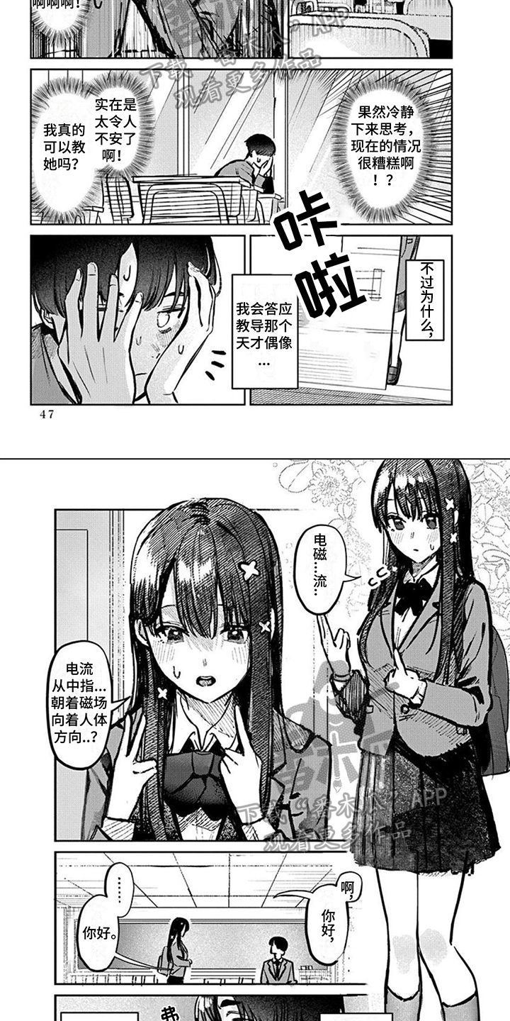 《放课后的秘密》漫画最新章节第6章：补习免费下拉式在线观看章节第【5】张图片