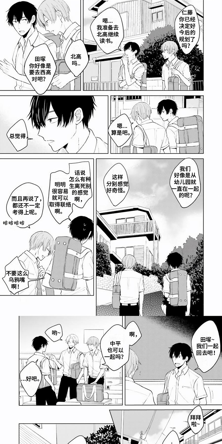 《关系转变》漫画最新章节第2章：迹象免费下拉式在线观看章节第【6】张图片