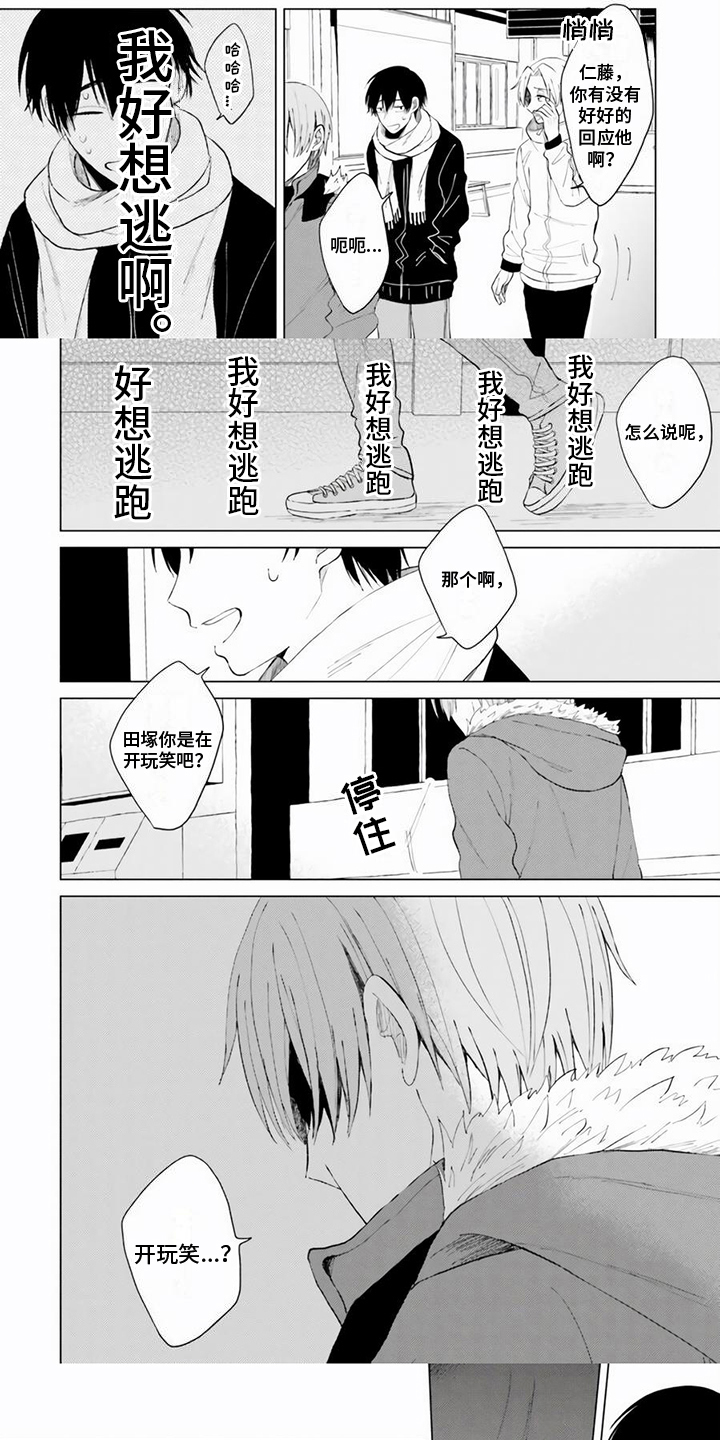 《关系转变》漫画最新章节第3章：没开玩笑免费下拉式在线观看章节第【2】张图片