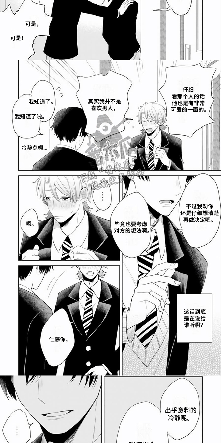 《关系转变》漫画最新章节第8章：支持免费下拉式在线观看章节第【4】张图片